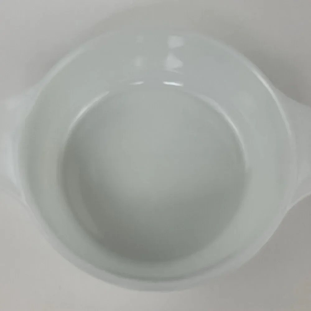 Dynaware Pyr-O-Rey Milk glass Brown Daisy Dishes Full Set of 12 1960s VTG Rare